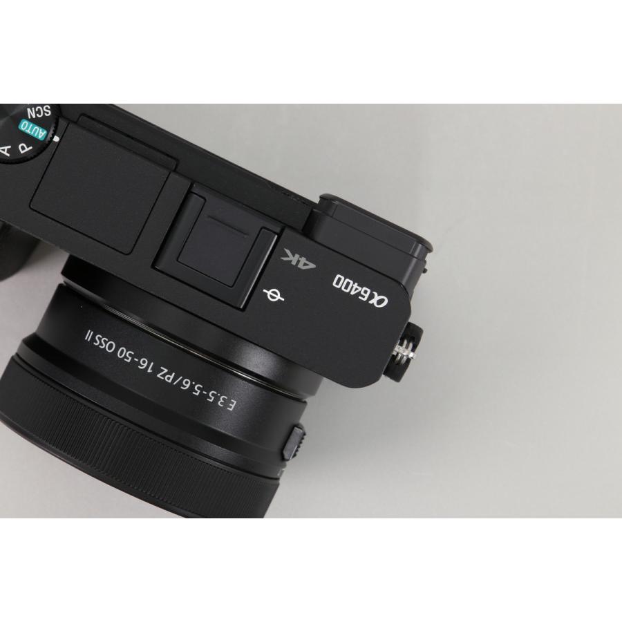 Sony α6400 ダブルズームキット 新品同様｜シャッター数 16回] SONY α6400 ダブルズームレンズキット