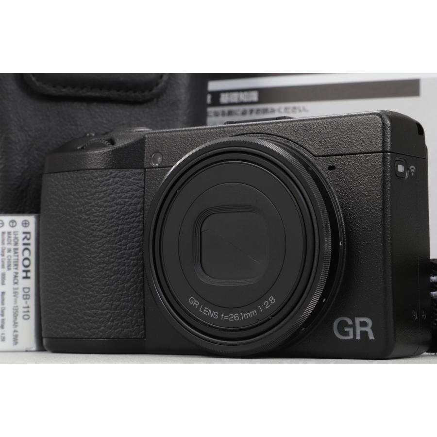 美品｜シャッター数 1300回] RICOH GR IIIx [純正レザーケース + 純正