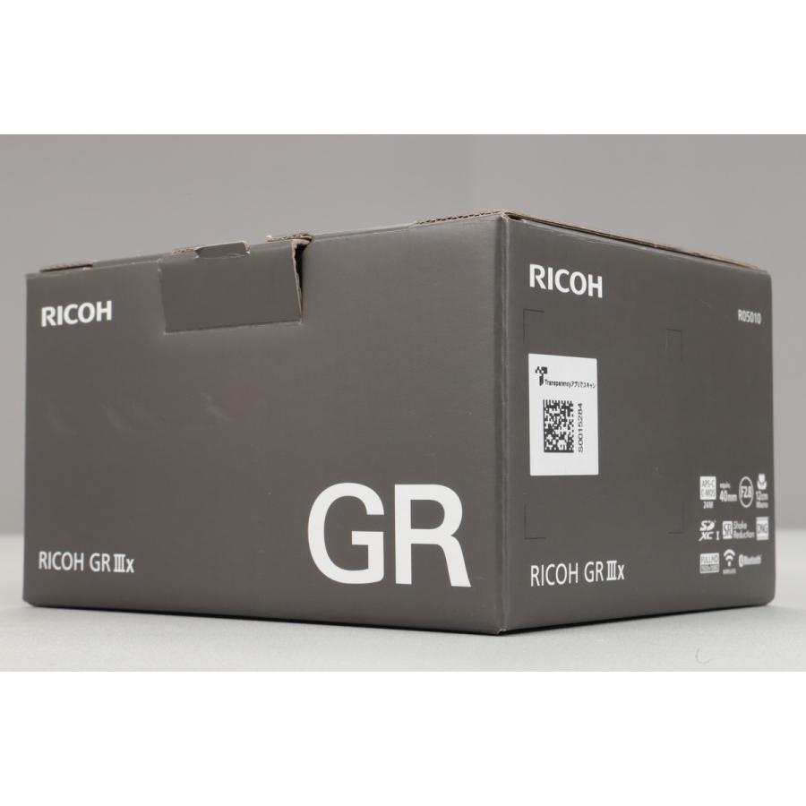 【美品】RICOH GR IIIx （純正ケース・純正ストラップ等付属） 美品｜シャッター数 1300回] RICOH GR IIIx [純正レザーケース + 純正