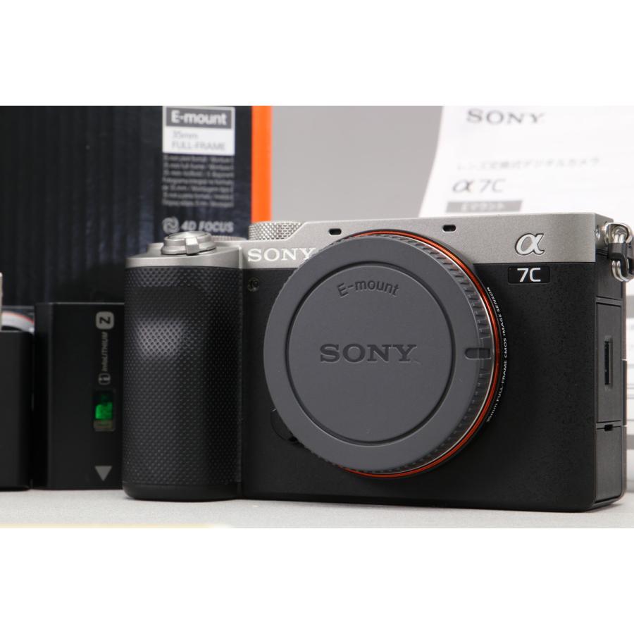 極美品｜シャッター数 1600回] SONY α7C ボディ ILCE-7C シルバー