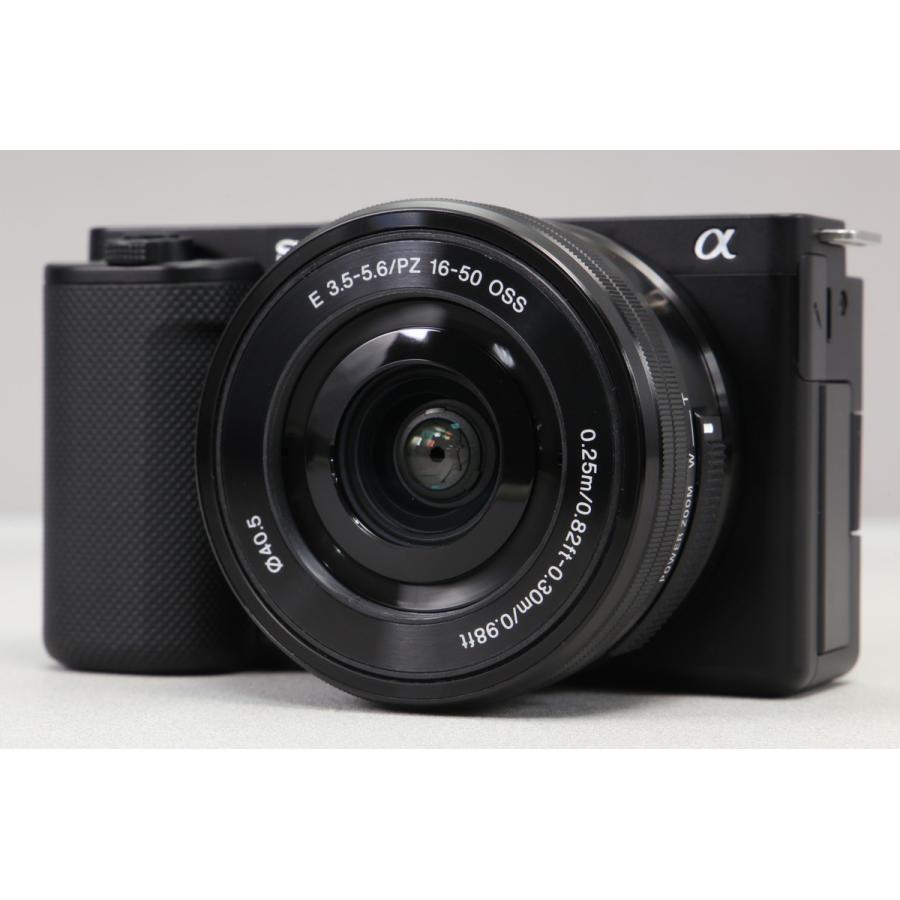 [極美品｜シャッター数 210回] SONY VLOGCAM ZV-E10 パワーズームレンズキット ZV-E10L ブラック [カメラケース 追加付属]の画像