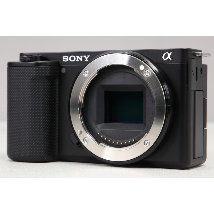 [極美品｜シャッター数 210回] SONY VLOGCAM ZV-E10 パワーズームレンズキット ZV-E10L ブラック [カメラケース 追加付属]の画像