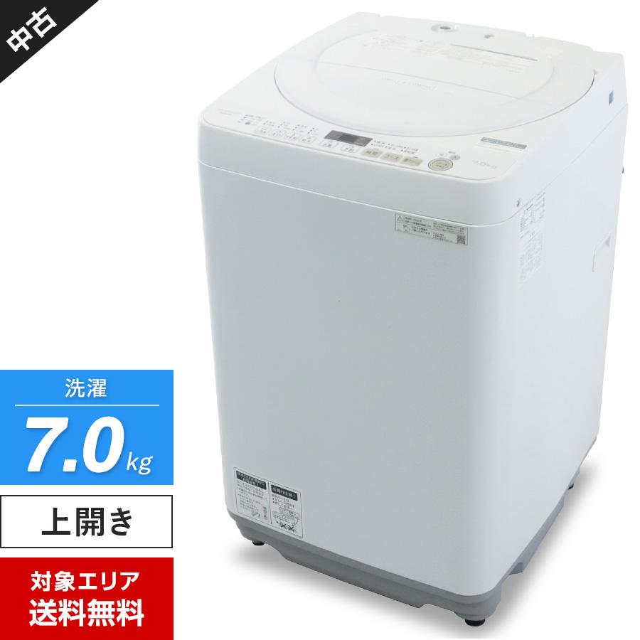 安心の1年保証付き！！ SHARP 7.0kg全自動洗濯機 ES-KS70V 2020年製
