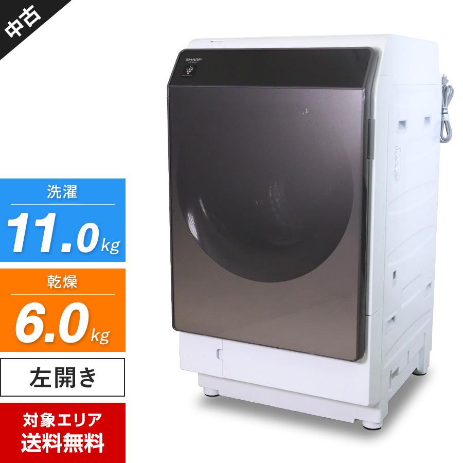 SHARP ドラム式洗濯乾燥機ES-WS13 左開き2021年購入
