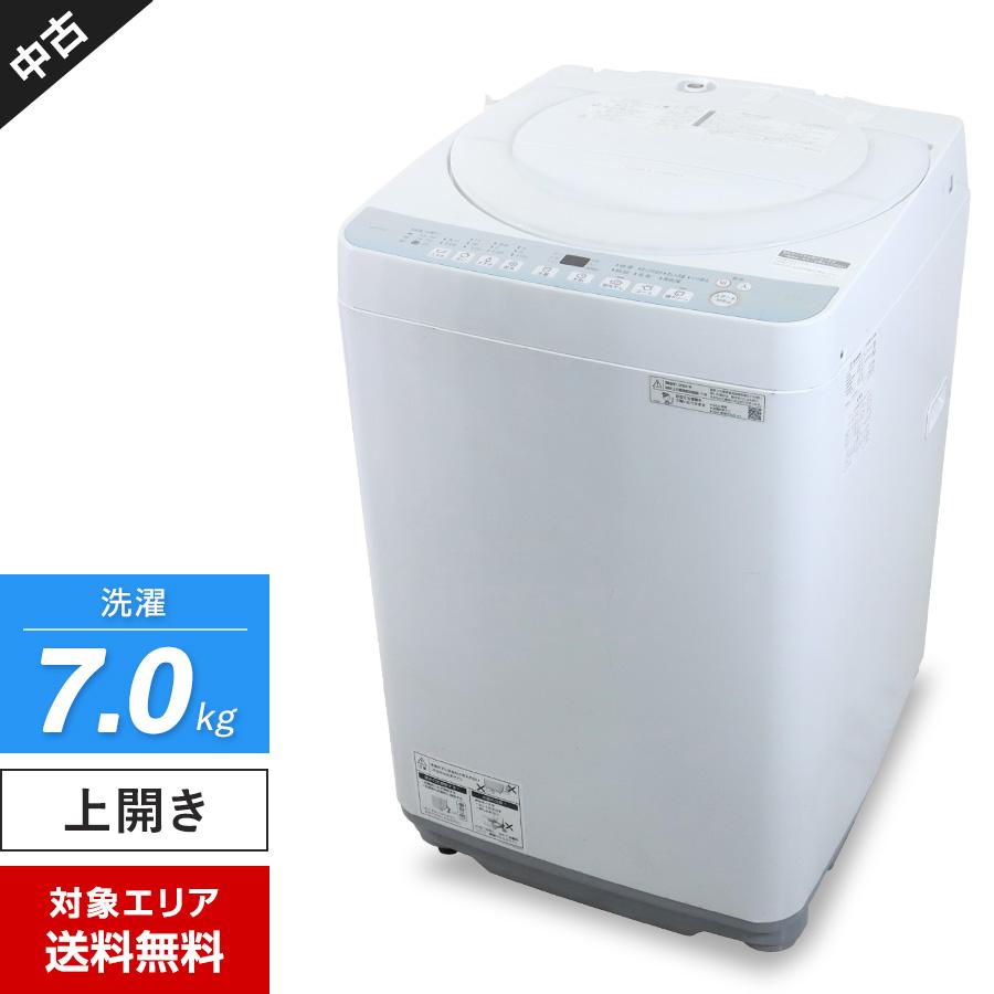 【送料込】 SHARP シャープ 縦型洗濯機 シャープ SHARP 縦型洗濯乾燥機 洗濯機6.5kg 乾燥3.5kg ヒータ乾燥 穴
