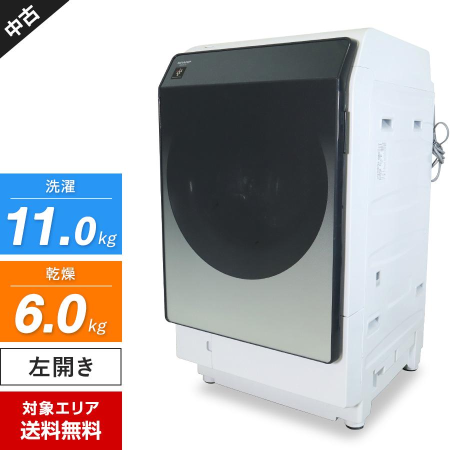 Sharp ドラム洗濯機ES-W113-SL 2021年製　中古品　 SHARP（シャープ） ドラム式洗濯機 ES-W113-SL 洗濯乾燥機 (洗11.0kg