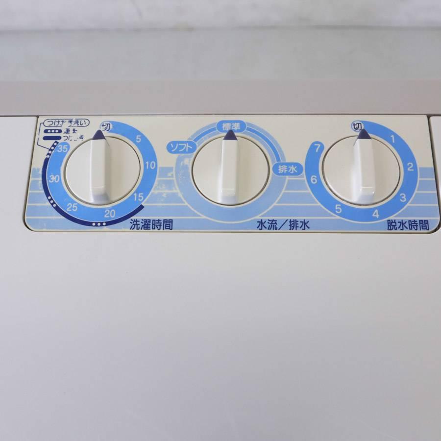 日立 二槽式洗濯機 PS-60AS 青空 (洗6.0kg/脱6.0kg) 中古 ステンレス脱水槽 つけおきタイマー 給水切替対応 (2014年製)★814h04｜ecoearth｜03