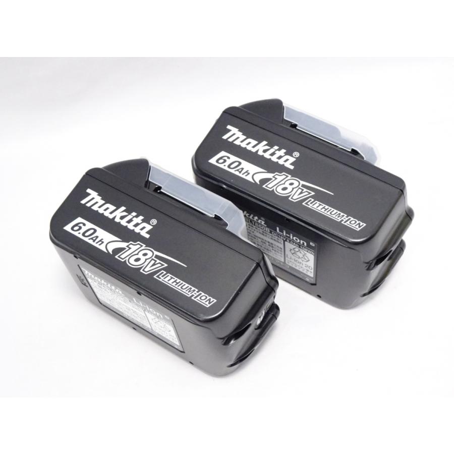 マキタ 【新品】マキタ 純正 18V 6.0Ah バッテリー2個セット