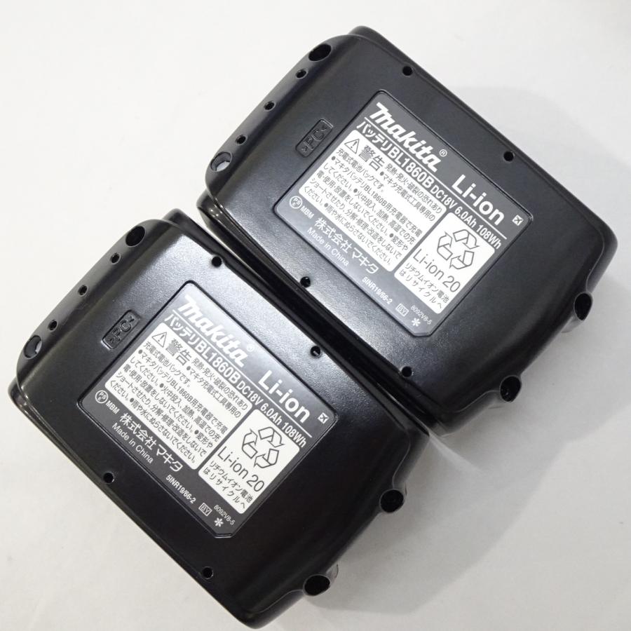 マキタ（makita） 【新品】makita 純正 18V 6.0Ah バッテリー2個セット 