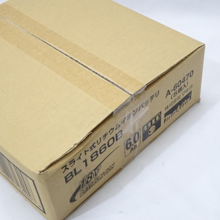 マキタ純正バッテリー　18v6a      5こ個 マキタ（makita） 【新品】マキタ 純正 18V 6.0Ah バッテリー5個セット