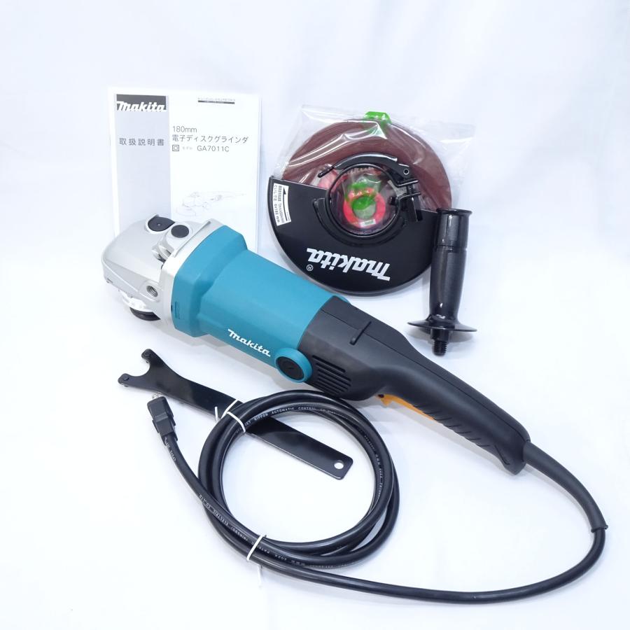 【未使用】makita マキタ 180mm 電子ディスクグラインダー GA7011C 製造22.9 GA7011C1エコエイト 通販