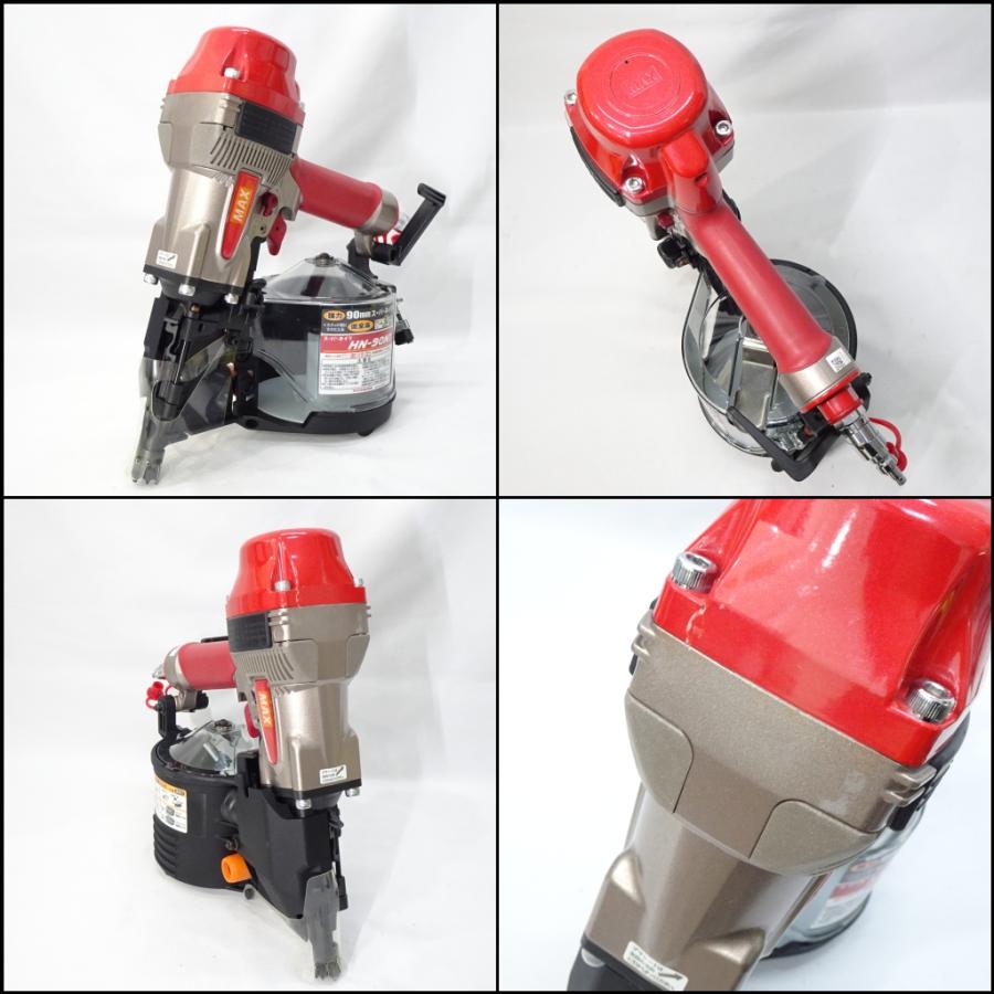 マックス（MAX） 高圧 90mm 釘打機 スーパーネイラ HN-90N1 釘打ち機 