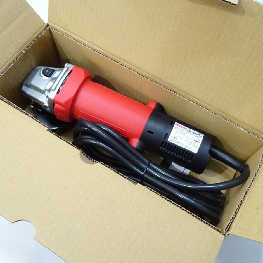 新品】KOIKE 小池酸素工業 100mm 電気ディスクグラインダ KGR
