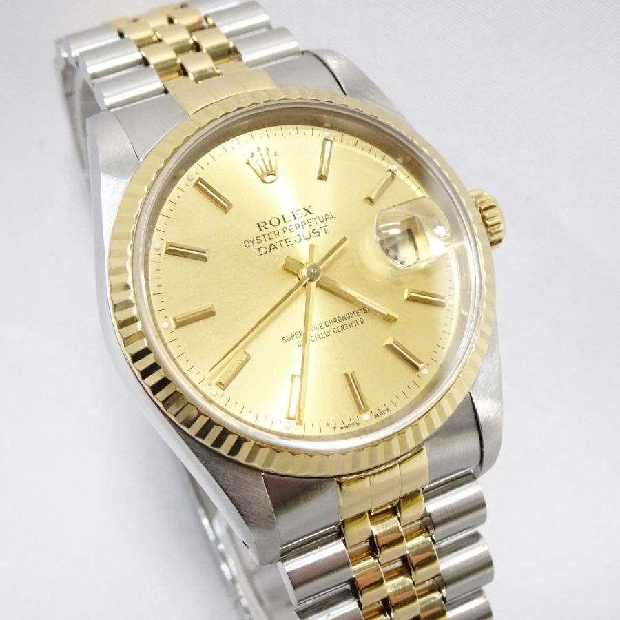 デイトジャスト 【USED】ROLEX ロレックス 16233 L番 K18×SS