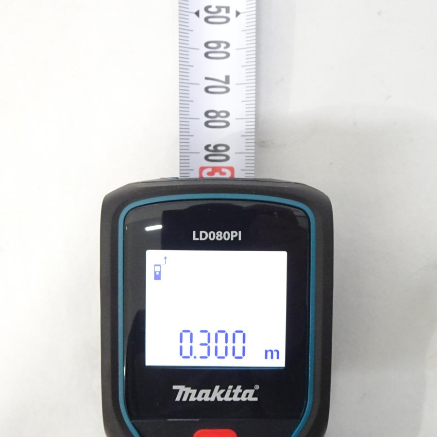 【USED】makita マキタ　レーザー距離計　LD080PI　光学測定器　5ｃｍ〜80ｍ　標準測定公差±1.5mm | マキタ | 08