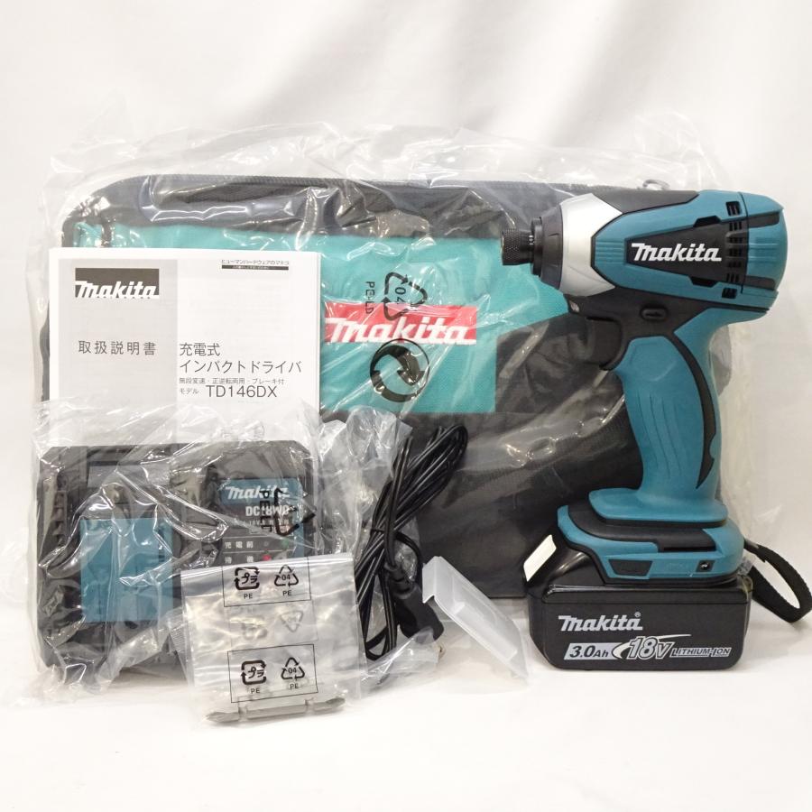 マキタ 【新品】makita マキタ 18V 3.0Ah インパクトドライバ TD146DWF  