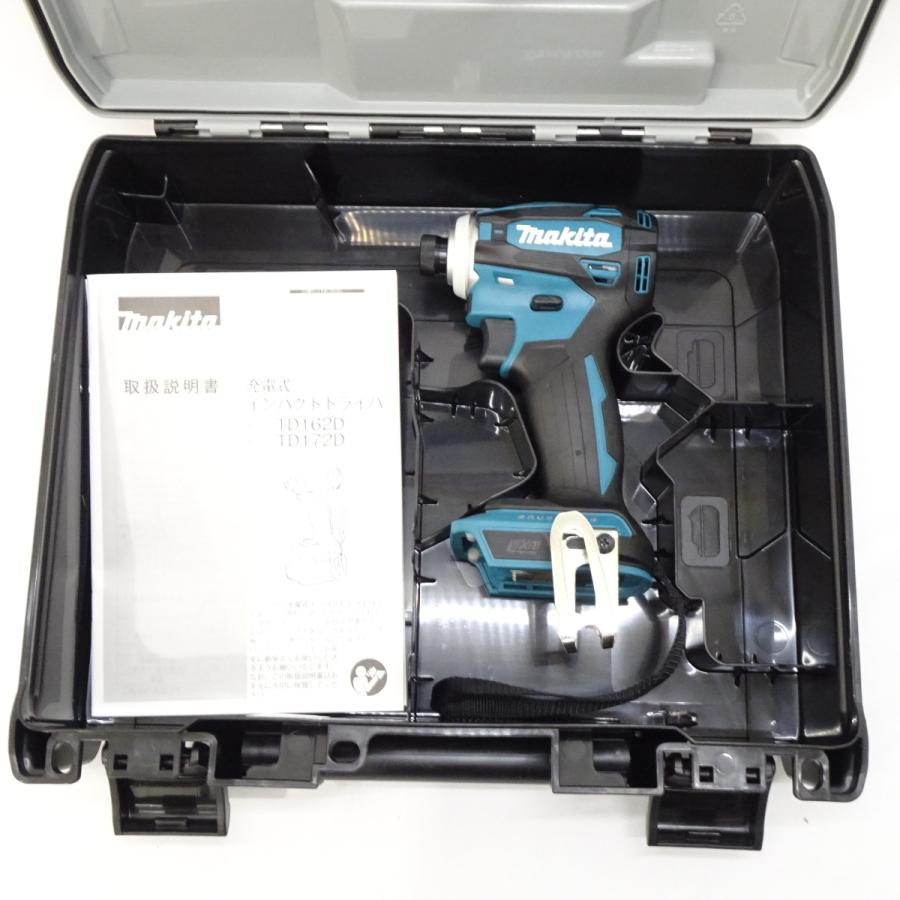 Makita - △△MAKITA マキタ インパクトドライバ コードレス式 TD172D ブルー 18v 本体のみ マキタ 【新品】makita 18V 充電式インパクトドライバー TD172D