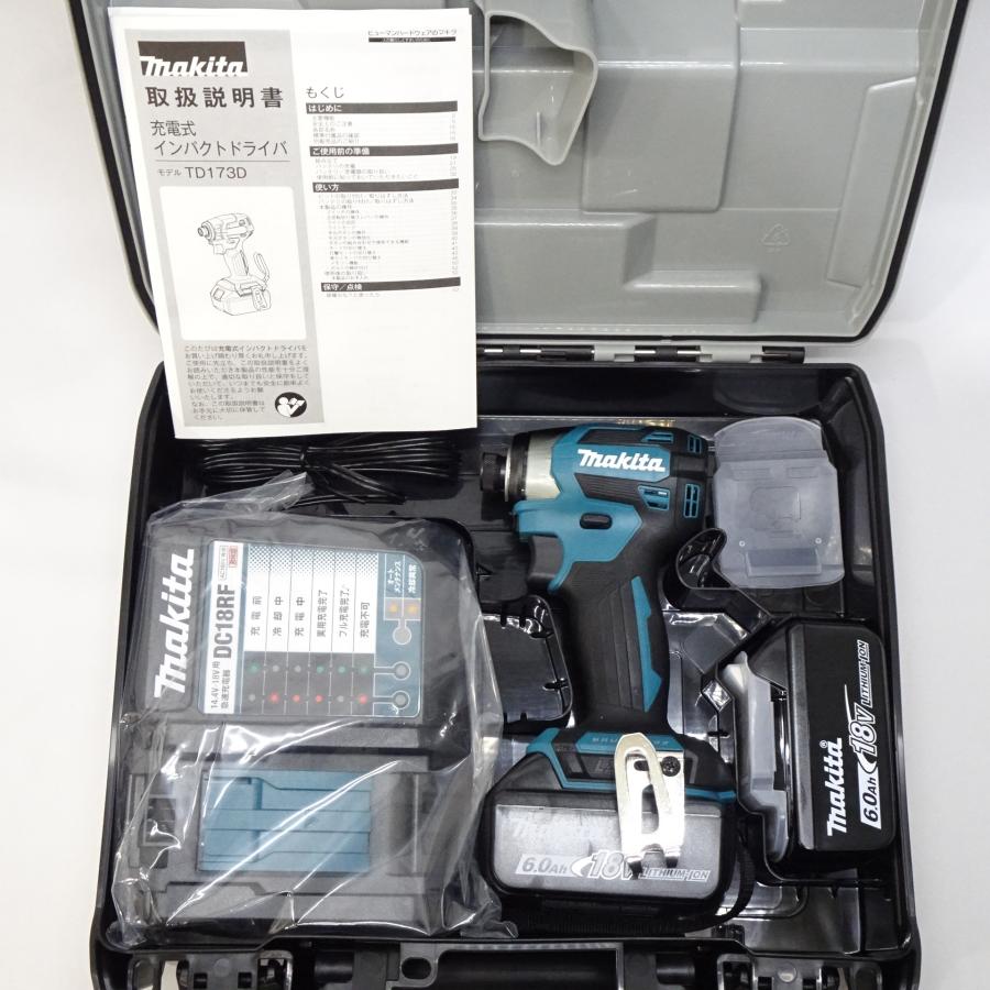 新品】makita マキタ 18V 6.0Ah 充電式インパクトドライバ TD173DRGX  