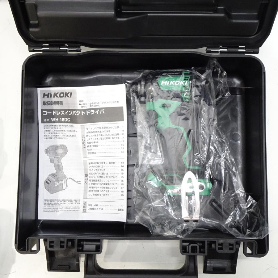 HiKOKI（ハイコーキ） 【新品】HiKOKI 18V インパクトドライバ WH18DC