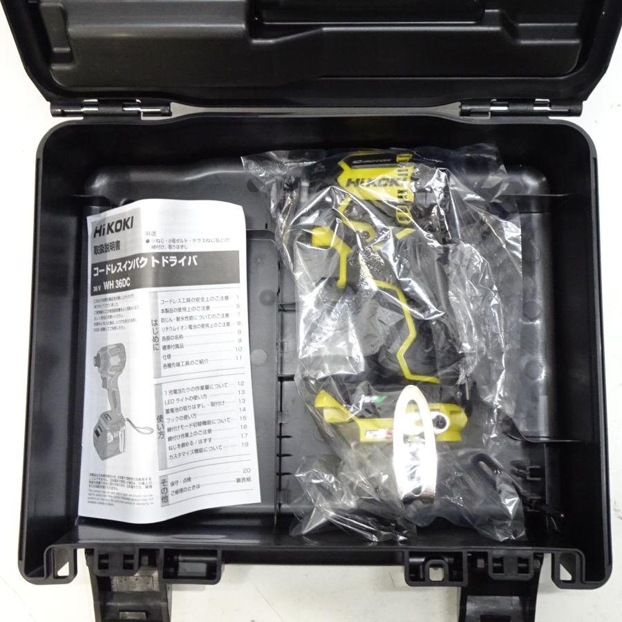 HiKOKI（ハイコーキ） 【新品】HiKOKI 36V インパクトドライバ WH36DC