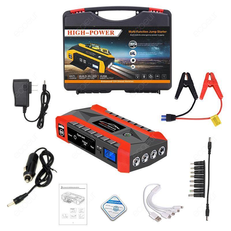 超激安超激安ジャンプスターター 12V 24V 充電器 28000mAh 非常用電源