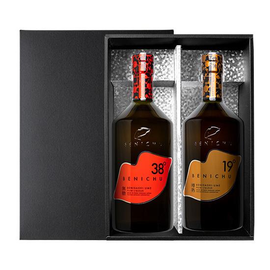 限定梅酒セット BENICHU38°とBENICHU19°の2本セット [750ml] ギフト