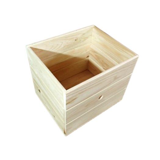 ひのきの収納ボックス フリーボックスやカラーボックスと組み合わせできる3個セット |  | 02