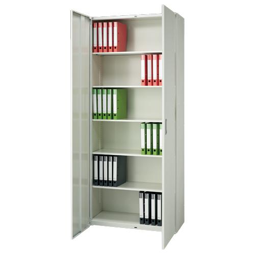 【Jeシリーズ/D450/H2100mm】　両開収納庫 JE-210A　W900×Ｄ450×Ｈ2100mm |  | 01