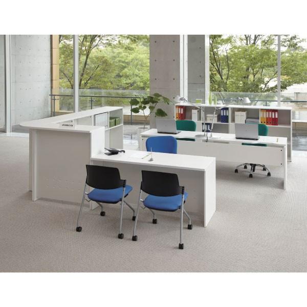 【b-Foretシリーズ/W1500mm】　ローカウンター(天板ミディアムウッド)　BF-15L T2　W1500×D585×H700mm | PLUS | 03