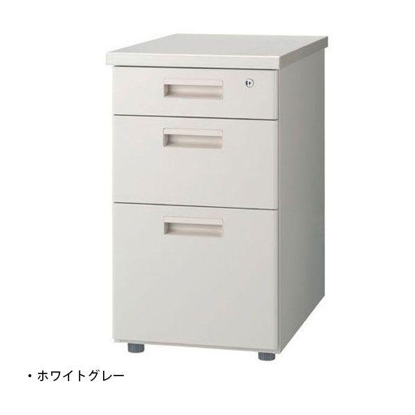 【GTシリーズ/奥行600mm】　脇机（３段）　GT-463WTR　W410×D600×H700mm_1