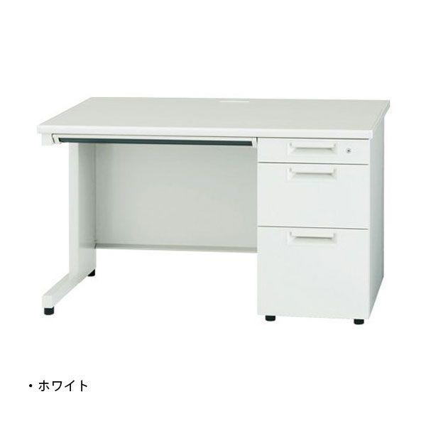 PLUS（プラス） 【JSシリーズ/W1200mm】 片袖机 JS-127D-3 W1200×D700