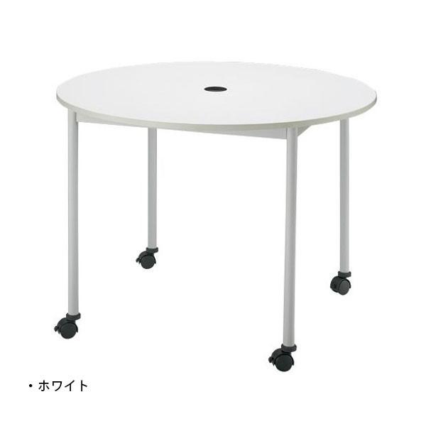 リフレッシュ＆ミーティングテーブル（キャスター脚）　RM-1000C　φ1000×H720mm |  | 01