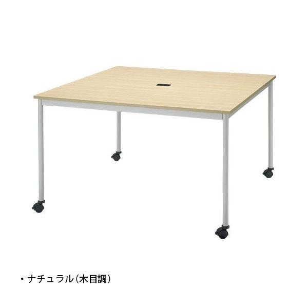 リフレッシュ＆ミーティングテーブル（キャスター脚）　RM-1200C　W1200×D1200×H720mm |  | 02