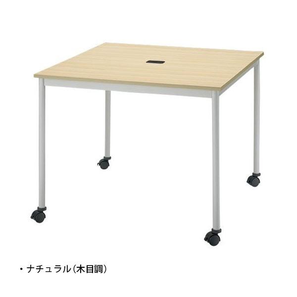 リフレッシュ＆ミーティングテーブル（キャスター脚）　RM-990C　W900×D900×H720mm |  | 02