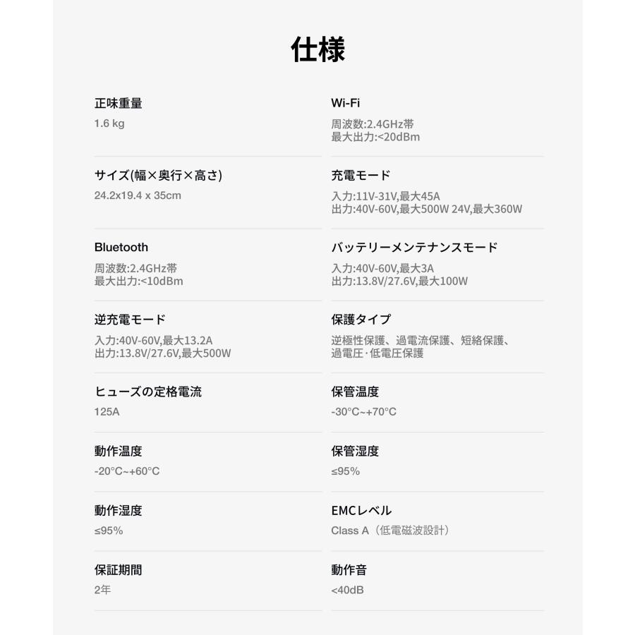 EcoFlow Alternator Charger 走行充電器 500w+DELTA 3 Classicポータブル電源セット カーチャージャー バッテリー充電器 急速充電 アプリ対応 エコフロー | ECOFLOW | 11