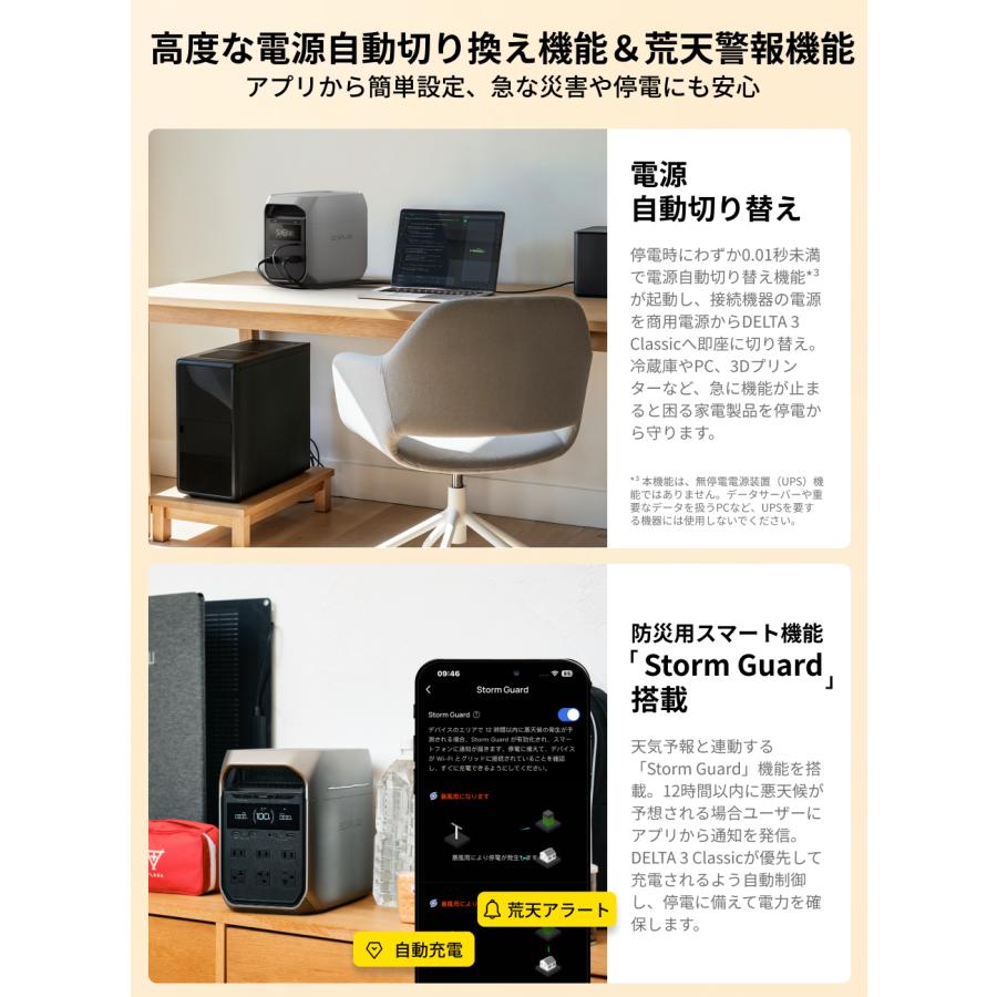 EcoFlow Alternator Charger 走行充電器 500w+DELTA 3 Classicポータブル電源セット カーチャージャー バッテリー充電器 急速充電 アプリ対応 エコフロー | ECOFLOW | 05