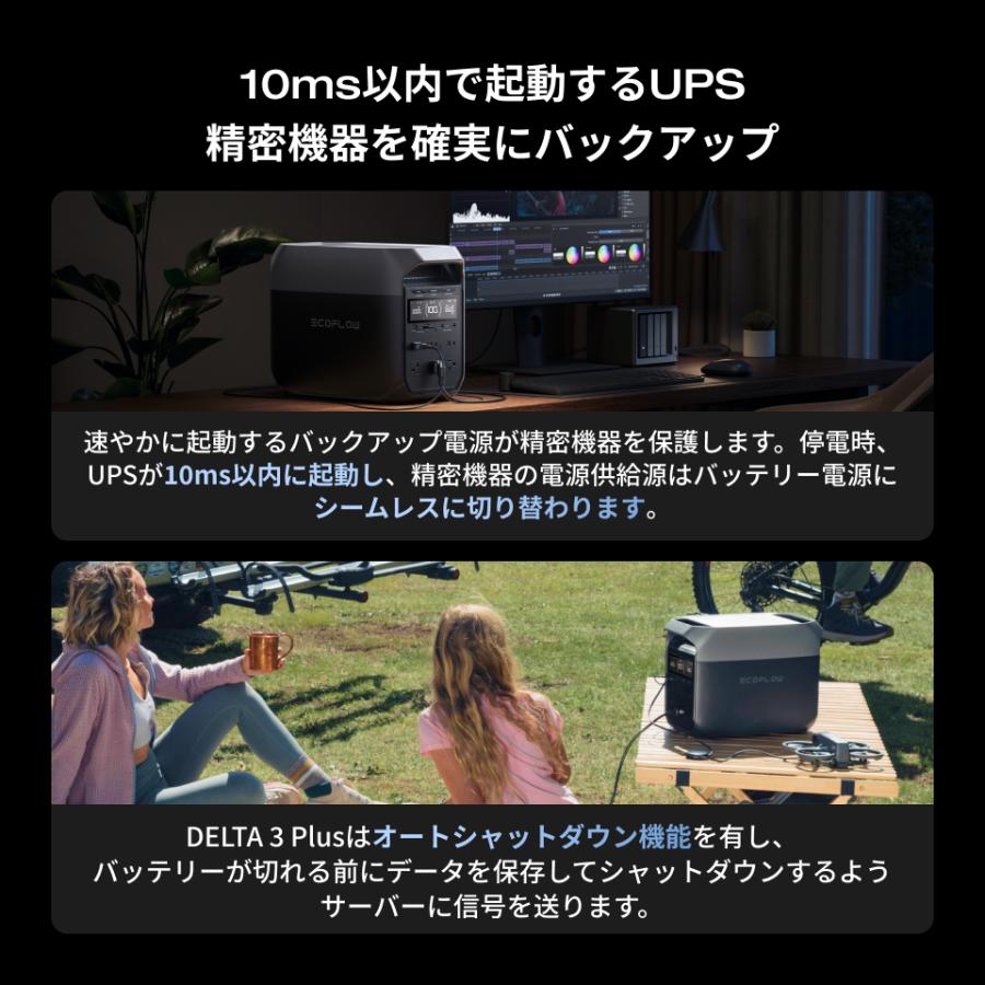 EcoFlow ポータブル電源 走行充電器 セット DELTA 3 1024Wh + 500W Alternator Charger 太陽光発電 リン酸鉄 大容量 車中泊 家庭用 蓄電池 防災 節電 エコフロー