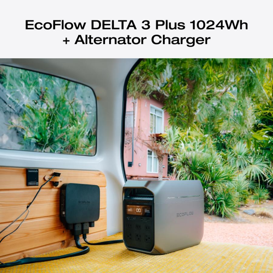 ECOFLOW EcoFlow 500W Alternator Charger+DELTA 3 Plus