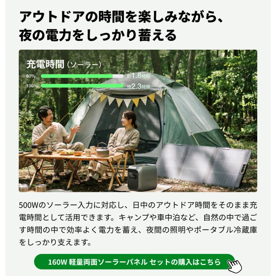 ECOFLOW 【**特典付き**7/14 0時まで 56,990円】新製品 防災