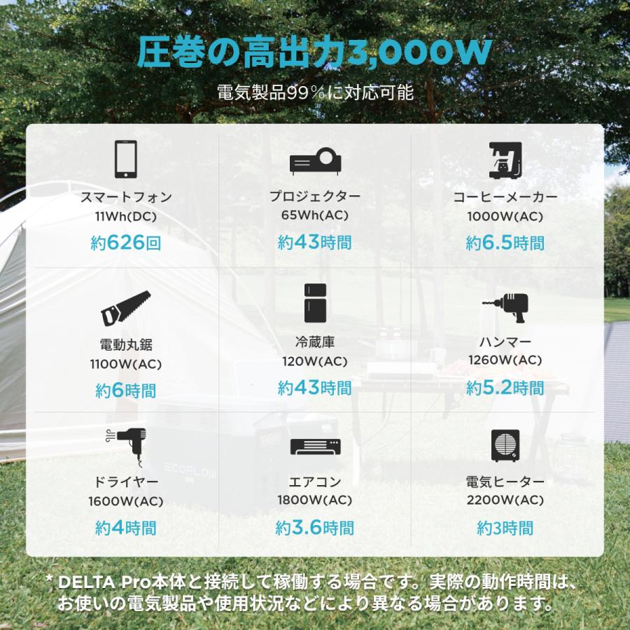 EcoFlow  Pro 専用 エクストラバッテリー ポータブル電源 ECO FLOW】ポータブル電源 DALTA Pro専用 エクストラバッテリー