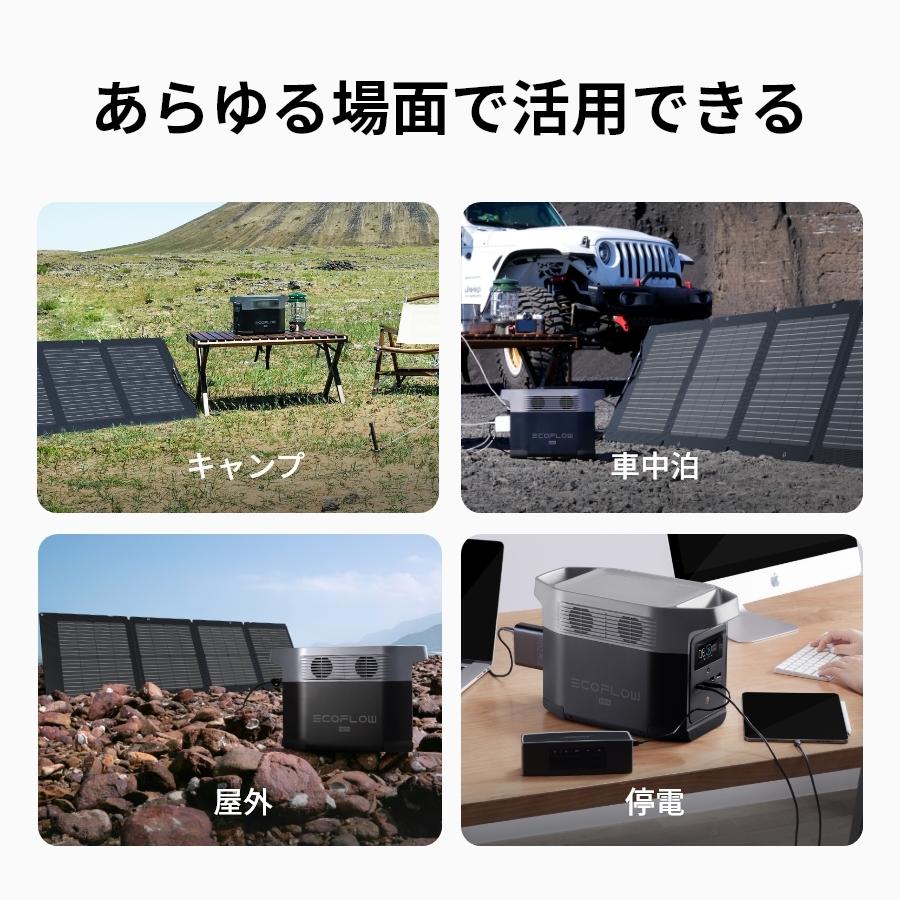 ECOFLOW ポータブル電源 大容量 DELTA 3 Classic 1,024Wh + 110W