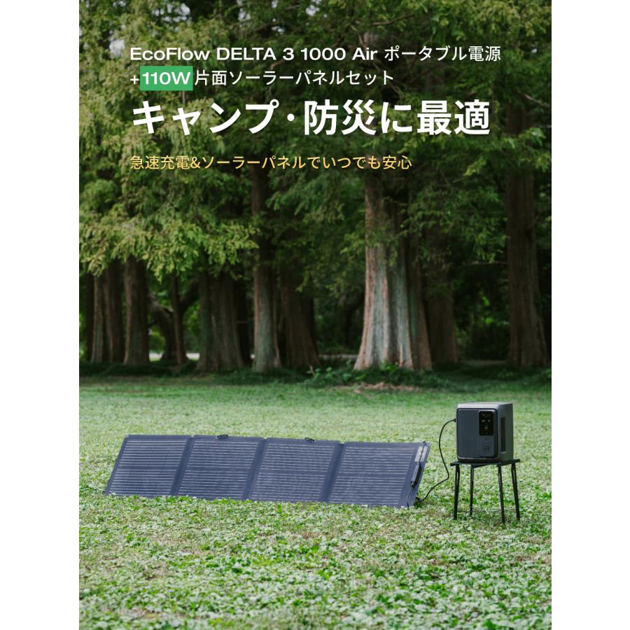 ECOFLOW DELTA2 110Wソーラーパネル付き Amazon.co.jp: EcoFlow ポータブル電源 DELTA 2 1枚110Wソーラーパネル