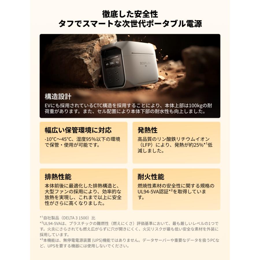 ECOFLOW 【9/8 0時から9/14 2時まで】防災グッズ ポータブル電源 大
