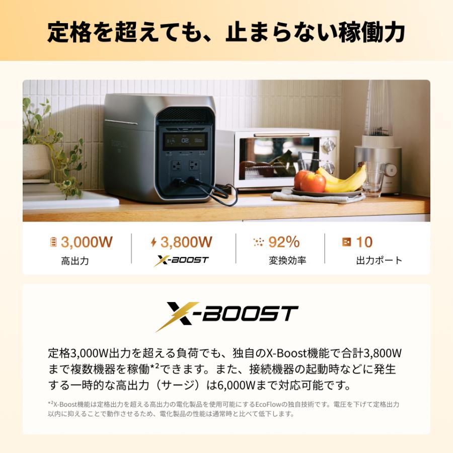 ECOFLOW 【9/11 0時から 9/14 0時まで ボーナス+4%】ポータブル電源