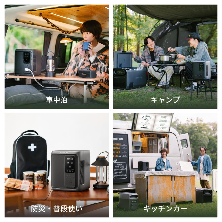 ECOFLOW 【プレゼント付き】新発売！EcoFlow ポータブル電源 DELTA 3