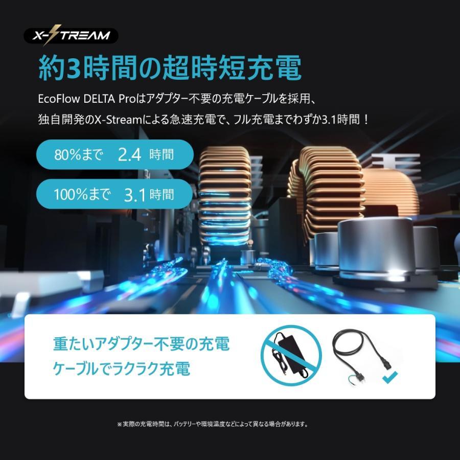 ポータブル電源 セット リン酸鉄 EcoFlow DELTA Pro 3600Wh+ 専用エクストラバッテリー 車中泊 家庭用 蓄電池 節電 防災グッズ  エコフロー | ECOFLOW | 04