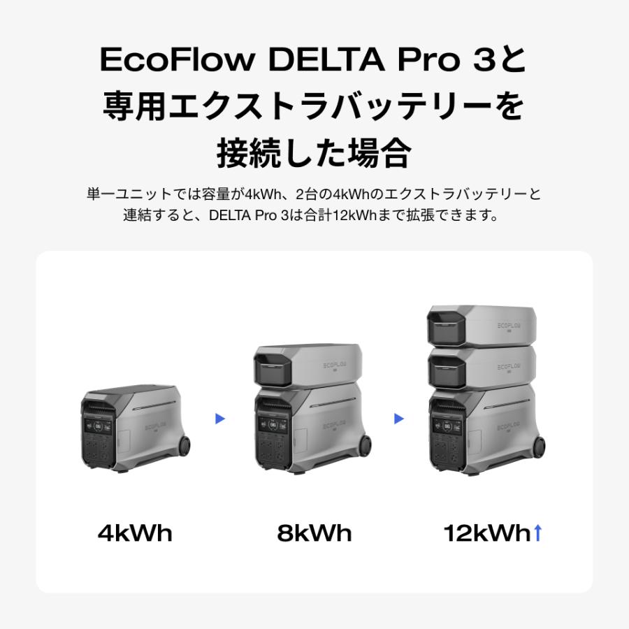 ECOFLOW  PRO ＋エキストラバッテリー　ポータブル電源 DELTA Pro専用エクストラバッテリー – EcoFlow Japan