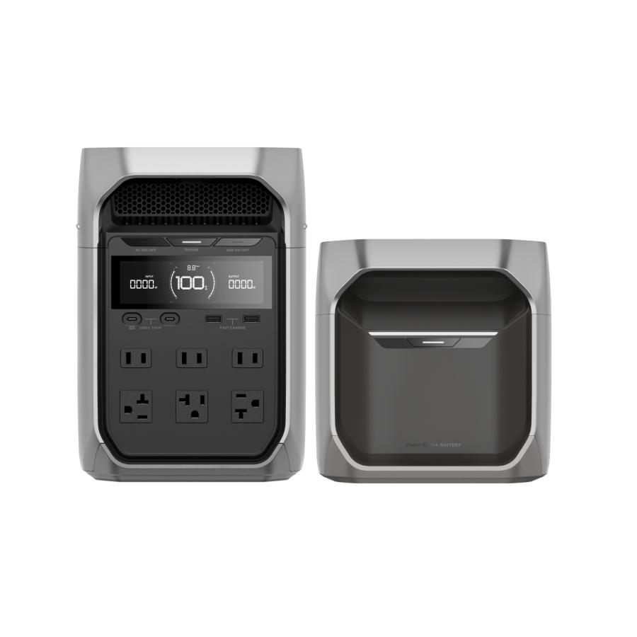 ECOFLOW EcoFlow DELTA 3 Plus ポータブル電源 1024Wh と専用
