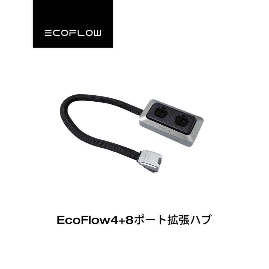 ECOFLOW 【安心の公式ストア】EcoFlow4+8ポート拡張ハブ : EcoFlow公式