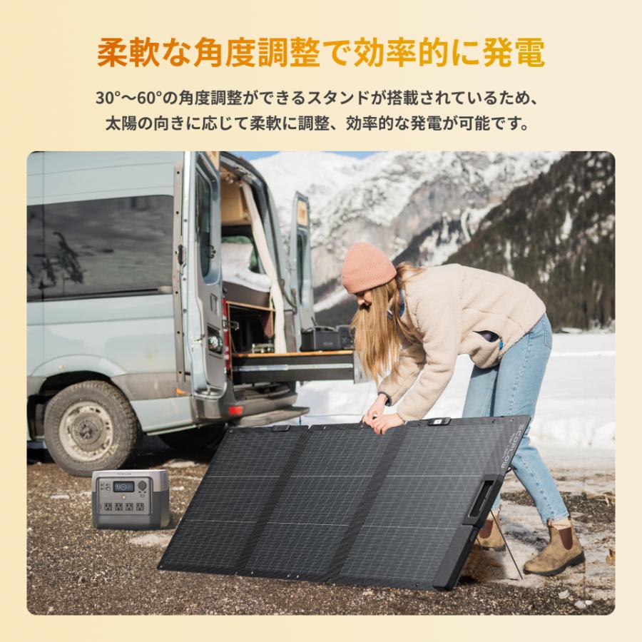 EcoFlow DELTA 3 ポータブル電源 と 160Wソーラーパネル 1枚 2点セット ECOFLOW 新製品 防災 ポータブル電源 大容量 EcoFlow DELTA 3 Classic